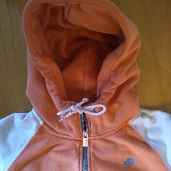 Nike Logo Color Block Zip Up Hoodie - Picture 3 of 7